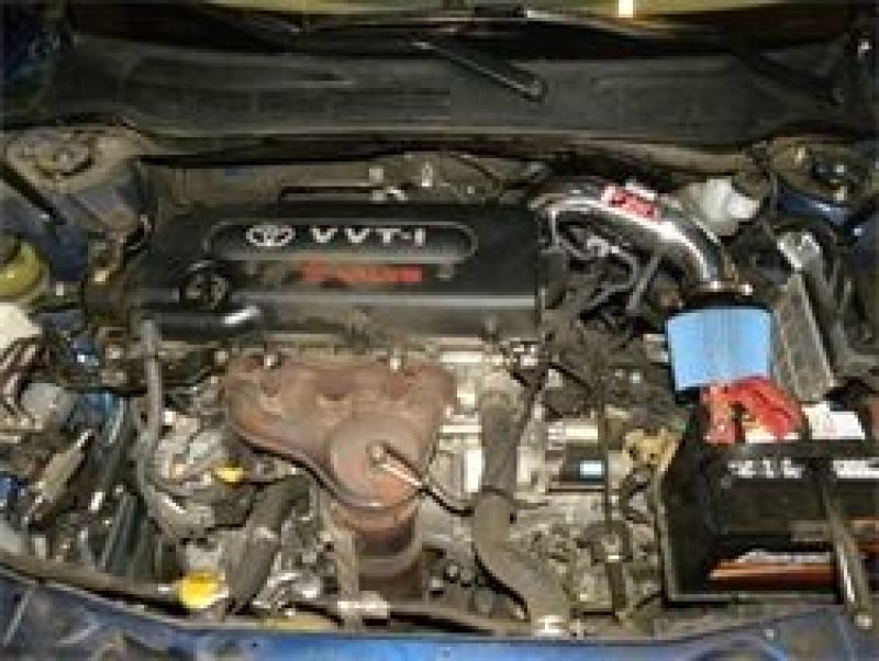 Injen 07-09 Toyota Camry 2.4L 4Cyl Black Tuned Air Intake w/ Air Fusion/Air Horns/Web Nano Filter - eliteracefab.com