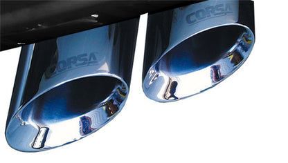 Corsa 07-10 Cadillac Escalade 6.2L V8 Polished Sport Cat-Back Exhaust - eliteracefab.com