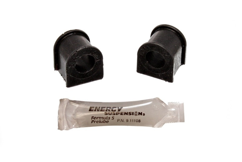 Energy Suspension 90-93 Acura Integra / 88-91 Honda Civic/CRX Black 15mm Rear Sway Bar Bushings - eliteracefab.com