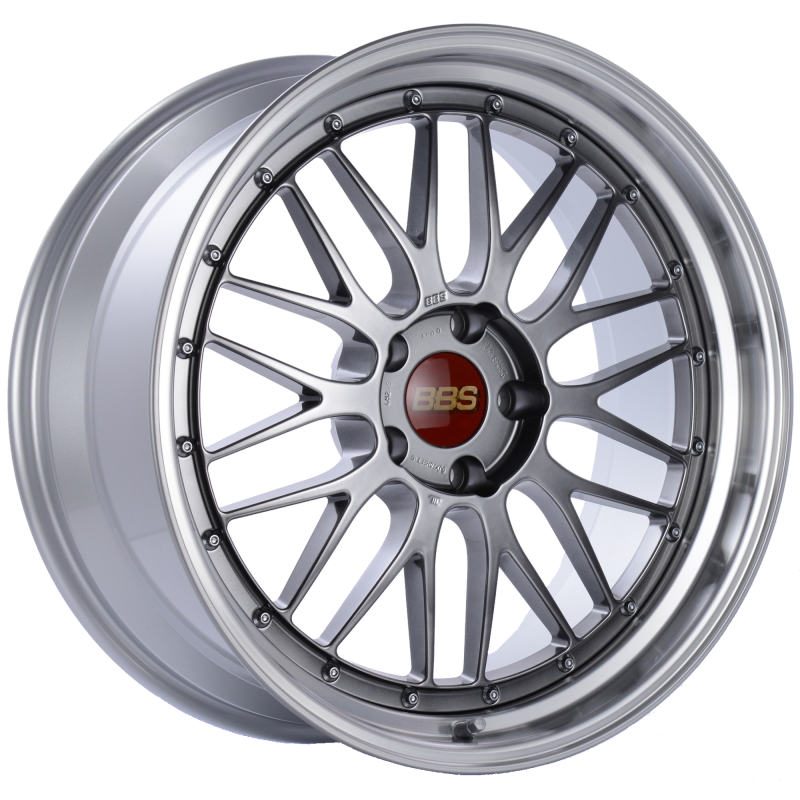 BBS LM 20x9 5x120 ET15 Diamond Black Center Diamond Cut Lip Wheel -82mm PFS/Clip Required BBS