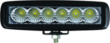 Load image into Gallery viewer, Hella Value Fit Mini 6in LED Light Bar - Flood Beam Pedestal - eliteracefab.com