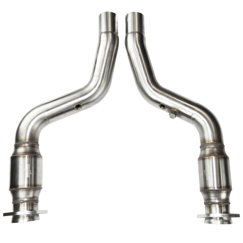 KOOKS 3" CATTED CONNECTION PIPES W/EXHAUST PRESSURE SENSOR (2011+ CHARGER/CHALLENGER SRT8) - eliteracefab.com