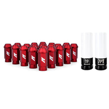 Load image into Gallery viewer, Mishimoto Aluminum Locking Lug Nuts 1/2 X 20 23pc Set Red