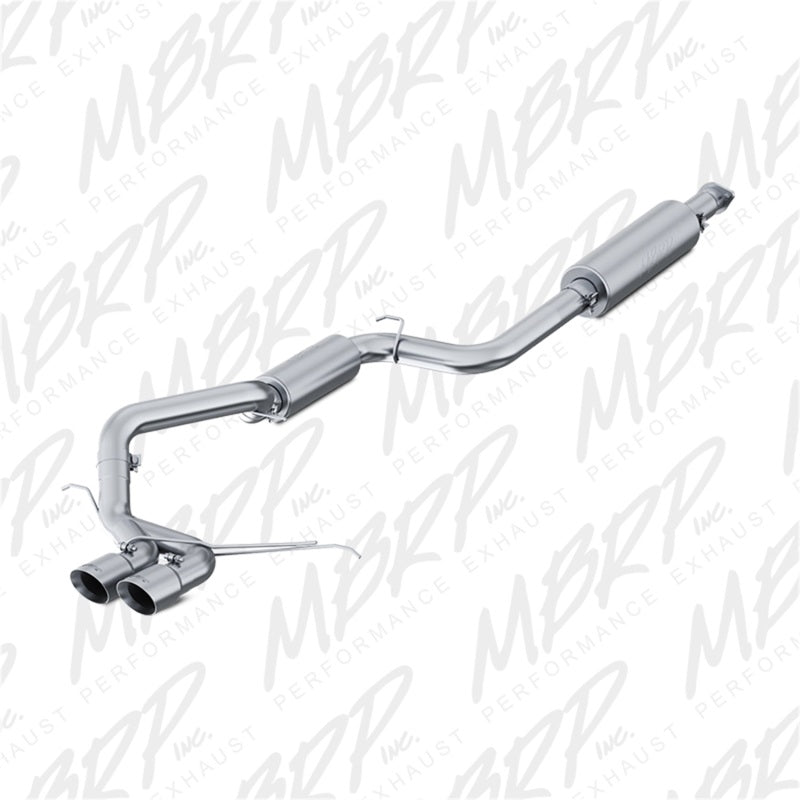 MBRP 13-14 Ford Focus ST 2.0L EcoBoost Dual Center Outlet AL 3in Cat Back - eliteracefab.com