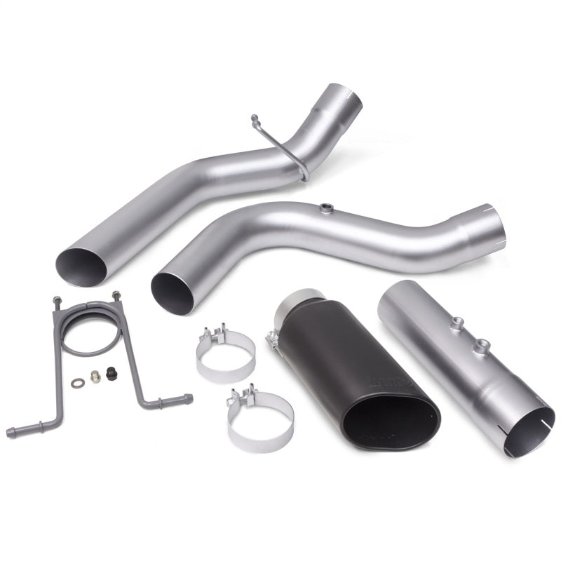 Banks Power 17+ GM Duramax L5P 2500/3500 Monster Exhaust System - SS Single Exhaust w/ Black Tip - eliteracefab.com