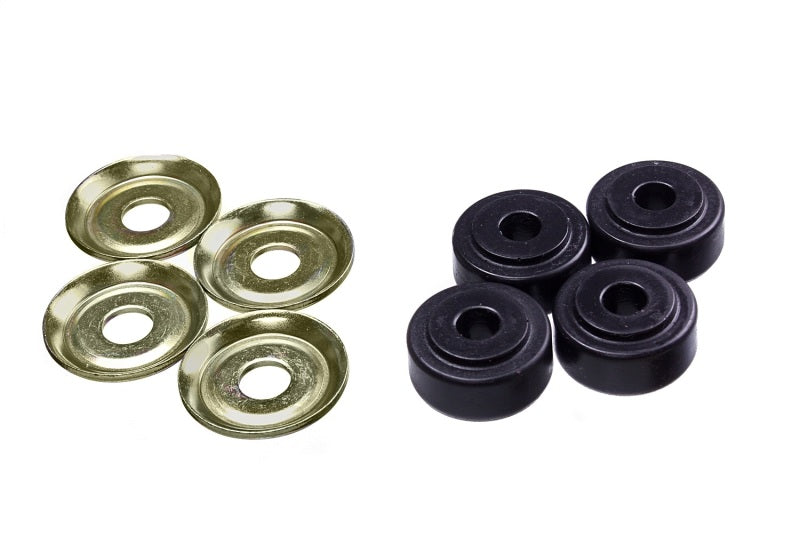 Energy Suspension Black Shock Tower Bushing Set 7/8in Nipple 3/8in ID 1-1/4in OD - eliteracefab.com