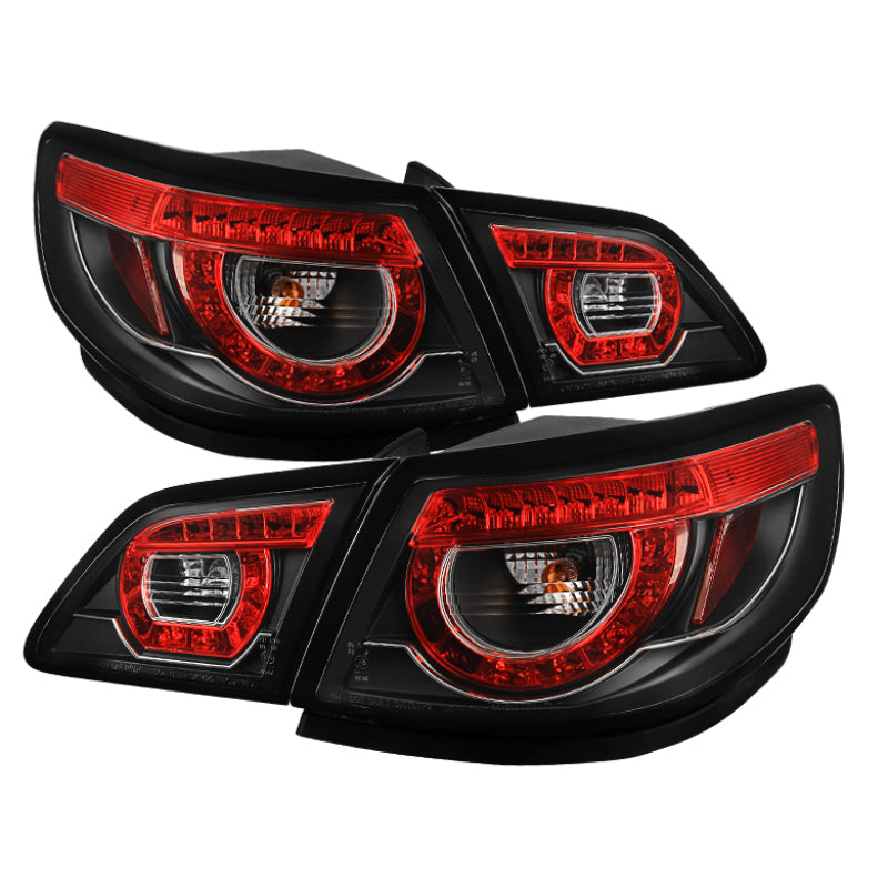 Spyder Chevy SS 2014-2016 LED Tail Lights Black ALT-YD-CVSS14-LED-BK - eliteracefab.com