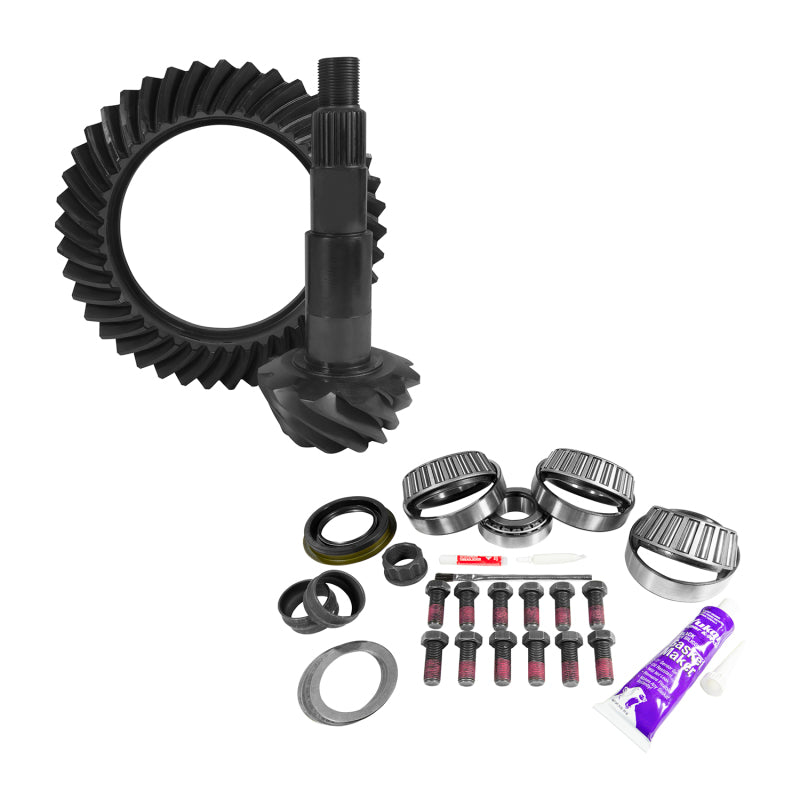 Yukon 11.5in AAM 3.73 Rear Ring & Pinion Install Kit 4.125in OD Pinion Bearing Yukon Gear & Axle