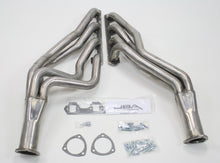 Load image into Gallery viewer, JBA 6610S | 65-73 FORD MUSTANG 260-302 SBF 4 SPEED C4/C6/AOD 1-3/4IN PRIMARY RAW 409SS LONG TUBE HEADER; 1965-1973 - eliteracefab.com