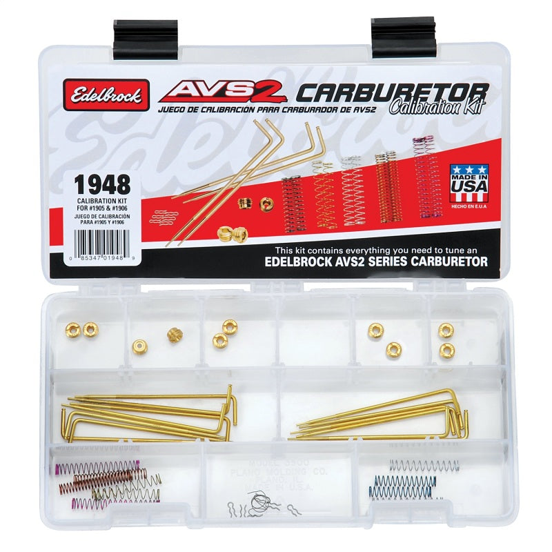 Edelbrock Calibration Kit for 1905 / 1906 - eliteracefab.com