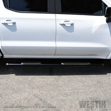 Load image into Gallery viewer, Westin Premier 4 Oval Nerf Step Bars - 85 in - Black - eliteracefab.com