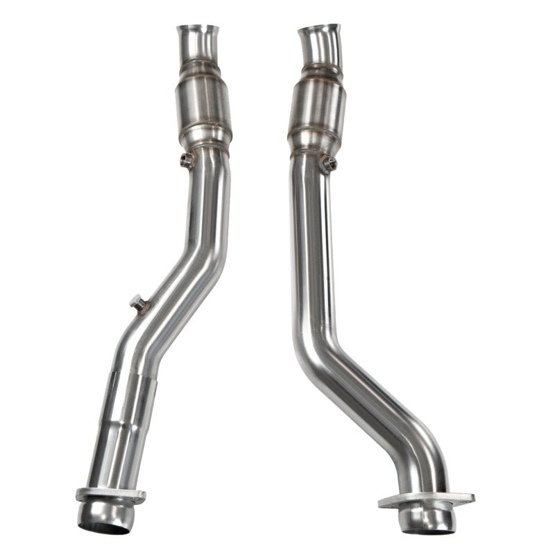 KOOKS 3" CATTED CONNECTION PIPES (12-19 GRAND CHEROKEE/2018+ TRACKHAWK/DURANGO) - eliteracefab.com