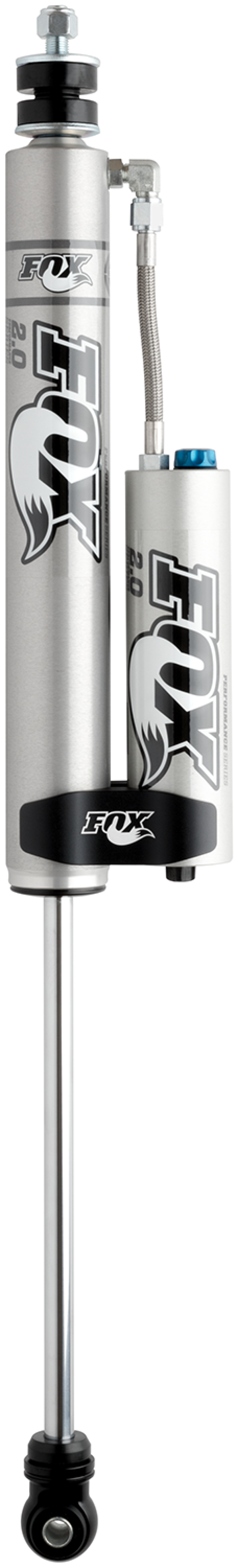 Fox 07+ Jeep JK 2.0 Factory Series 11.6in. Smooth Body R/R Front Shock w/CD Adj. / 4-6in. Lift - eliteracefab.com