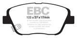 EBC RedStuff Front Brake Pads - DP31864C