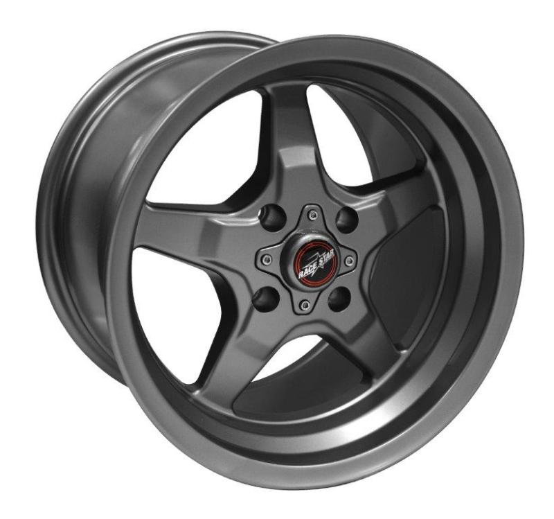 Race Star 91 Drag Star 15x10.00 4x108bc 6.50bs Direct Drill Met Gry Wheel - eliteracefab.com