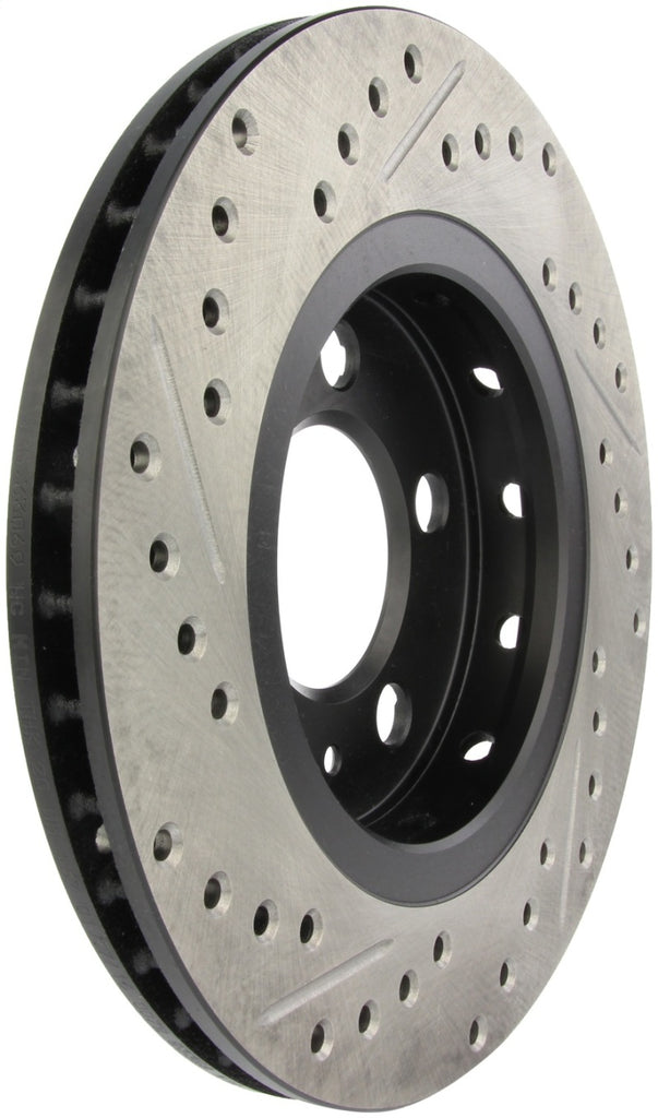 StopTech Slotted & Drilled Sport Brake Rotor - eliteracefab.com