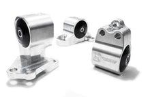 Load image into Gallery viewer, Innovative 92-95 Civic B/D Series Silver Aluminum Mounts Solid Bushings (Auto to Manual 3 Bolt)