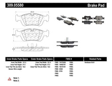 Load image into Gallery viewer, STOPTECH 96-02 BMW Z3 / 03-08 Z4 / 97-00 323 / 10/90-99 325/328 (E30/E36) FRONT BRAKE PADS, 309.05580 - eliteracefab.com