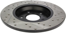 Load image into Gallery viewer, STOPTECH POWER SLOT 09-10 AUDI A4/A4 QUATTRO / 08-10 A5 / 10 S4 REAR RIGHT DRILLED &amp; SLOTTED ROTOR, 127.33127R - eliteracefab.com