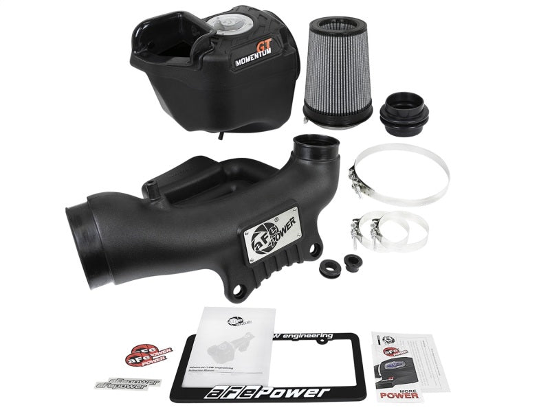 aFe Momentum GT Pro DRY S Cold Air Intake System 12-18 Jeep Wrangler JK V6 3.6L - eliteracefab.com