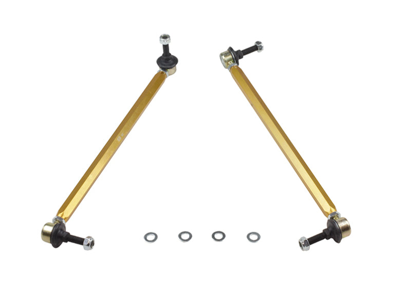 Whiteline 10+ Chevy Camaro FR Coupe Front Sway Bar - Link Assy H/D Adj Steel Ball (380mm C to C) - eliteracefab.com