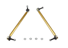 Load image into Gallery viewer, Whiteline 10+ Chevy Camaro FR Coupe Front Sway Bar - Link Assy H/D Adj Steel Ball (380mm C to C) - eliteracefab.com