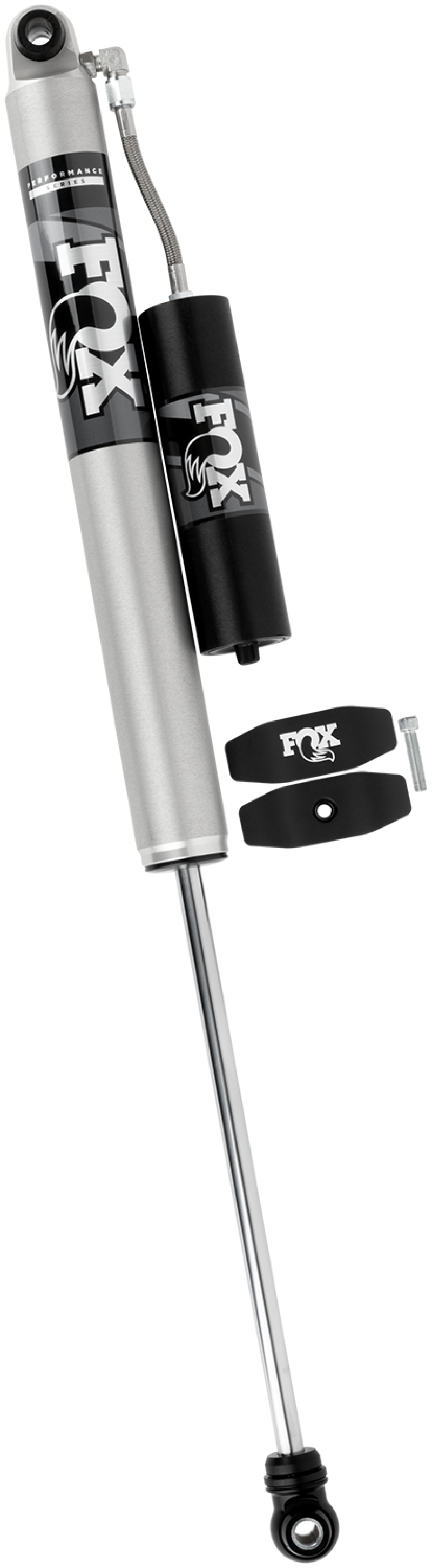 Fox 17-18 Ford F250 2.0 Perf Series Smooth Body Remote Res. Rear Shock - 4-6in Lift - eliteracefab.com