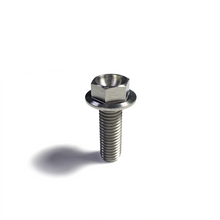 Load image into Gallery viewer, Ticon Industries Titanium Bolt Flanged M10x30x1.5TP 14mm 6pt Head