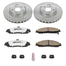 Load image into Gallery viewer, Power Stop 05-07 Cadillac XLR Front Z26 Street Warrior Brake Kit - eliteracefab.com