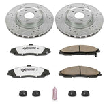 Power Stop 05-07 Cadillac XLR Front Z26 Street Warrior Brake Kit