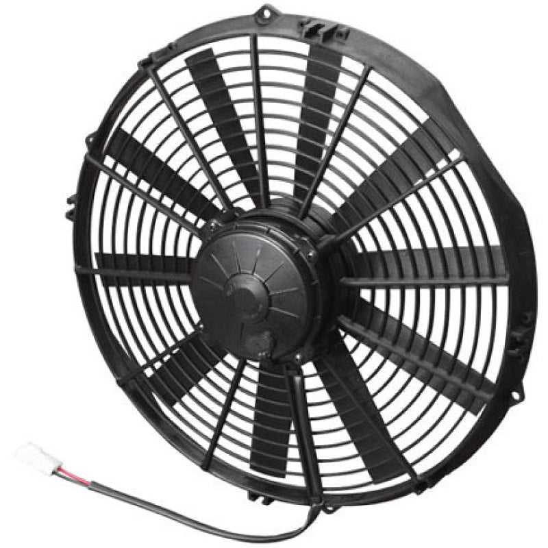 SPAL 1623 CFM 14in High Performance Fan - Pull / Straight (VA08-AP70/LL-23MA) - eliteracefab.com