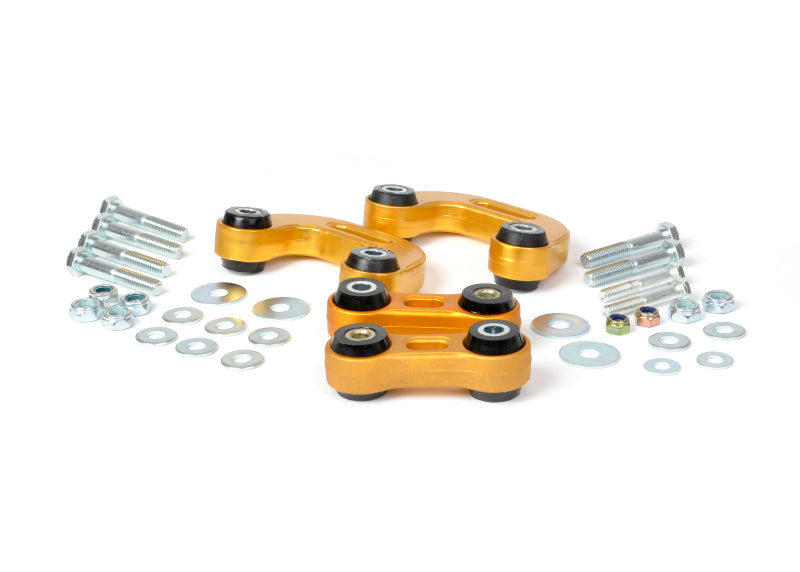 Whiteline 93-00 & 03-07 Subaru Impreza Non-Turbo Front&Rear Sway bar link conv kit - extra h/d alloy - eliteracefab.com