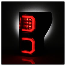 Load image into Gallery viewer, Spyder 07-13 Toyota Tundra V2 Light Bar LED Tail Lights - Smoke ALT-YD-TTU07V2-LB-BSM - eliteracefab.com