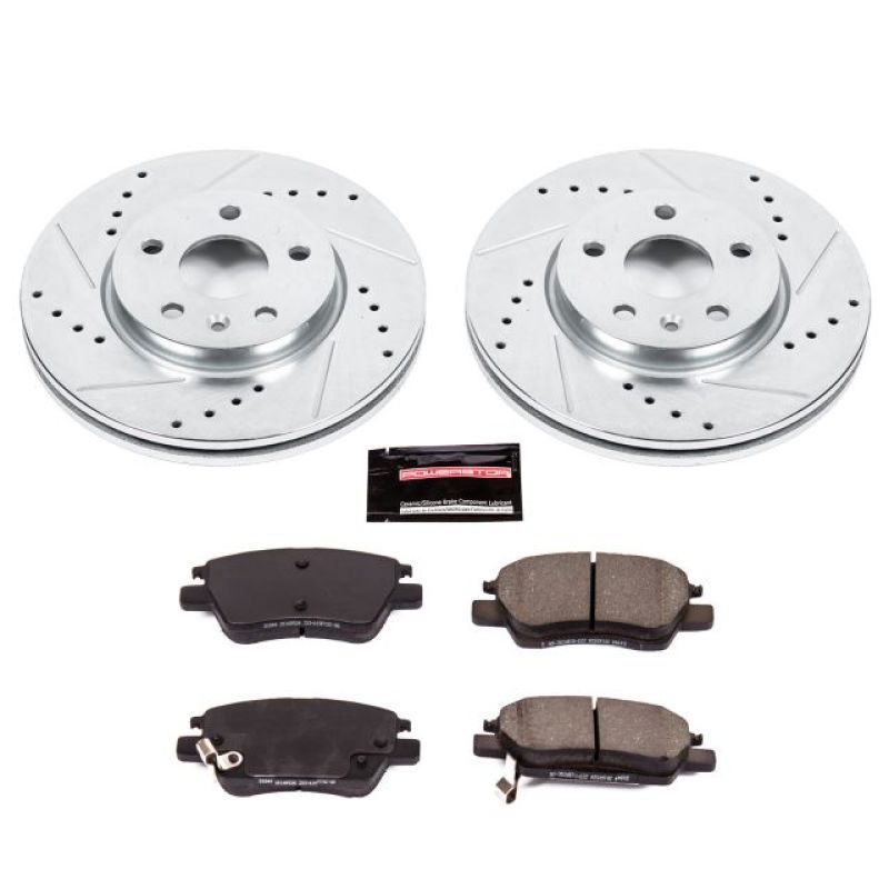 Power Stop 17-19 Chevrolet Bolt EV Front Z23 Evolution Sport Brake Kit PowerStop