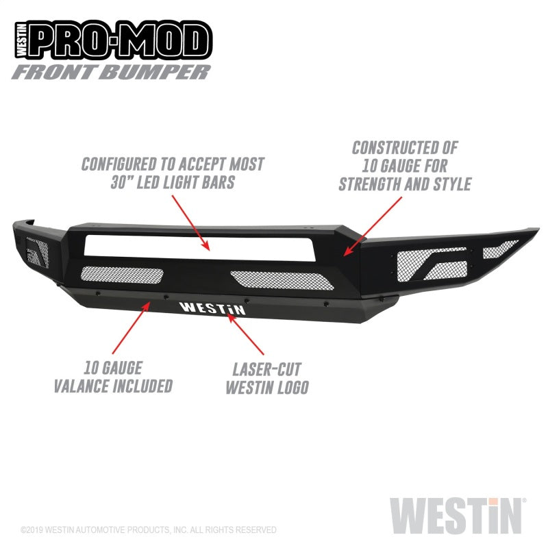 Westin 15-17 Ford F-150 Pro-Mod Front Bumper Westin