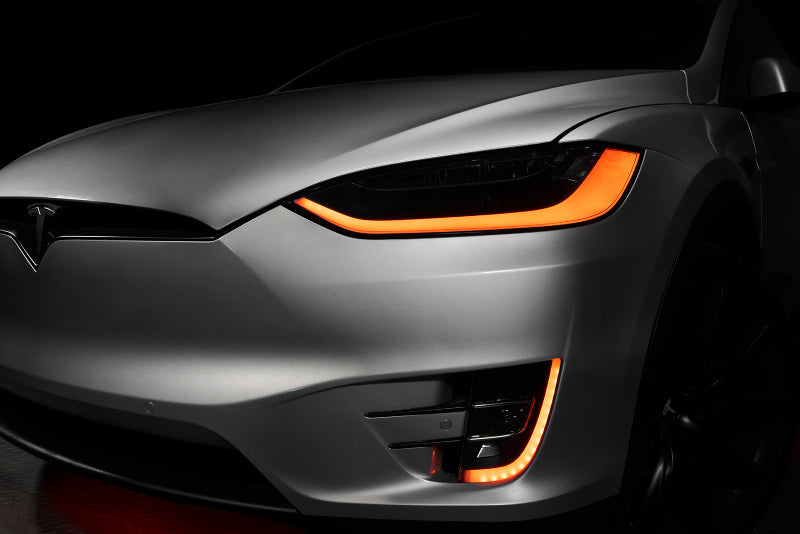 ORACLE Lighting 16-21 Tesla Model X Dynamic ColorSHIFT Headlight & Fog Light DRL Upgrade Kit - eliteracefab.com