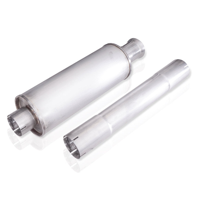 Stainless Works 2018+ Jeep Wrangler JL 304SS Factory Connect 2.5in Cat Back Dump Exhaust System Stainless Works
