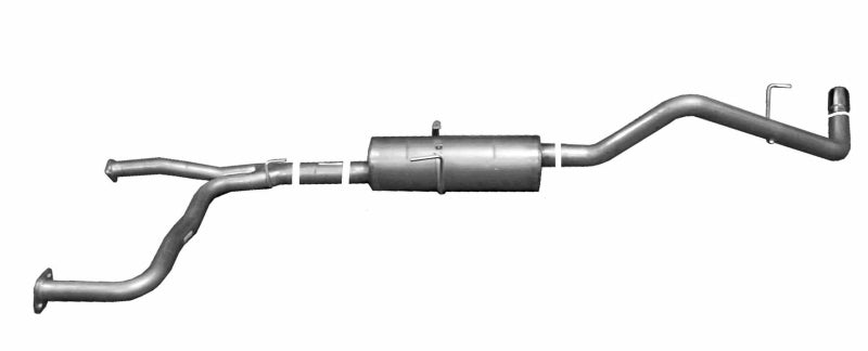 Gibson 05-10 Nissan Frontier LE 4.0L 3in Cat-Back Single Exhaust - Aluminized Gibson