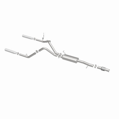 Magnaflow 14 Chev Silverado V8 5.3L SC Cab Dual Split Rear Exit SS Cat Back Perf Exhaust Magnaflow