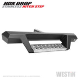 Westin HDX Stainless Drop Hitch Step 34in Step 2in Receiver - Textured Black