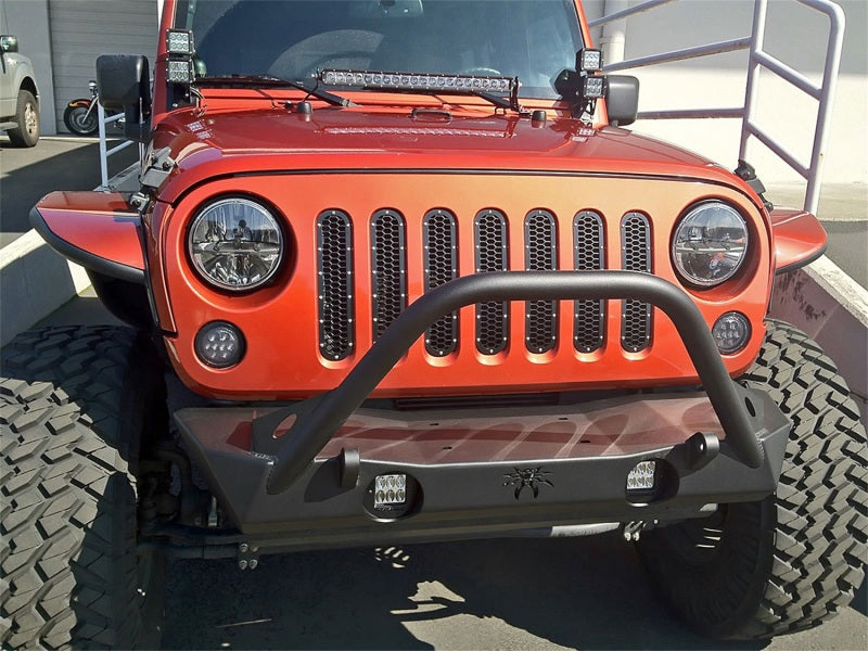 Rigid Industries Jeep JK - Double A-Pillar Mount - Mounts 2 sets of Dually/D2 - eliteracefab.com