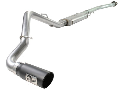 aFe MACHForce Exhausts Cat-Back Black Tips 99-03 GM Gas Trucks 1500 V6-4.3L/V8-4.8/5.3L aFe