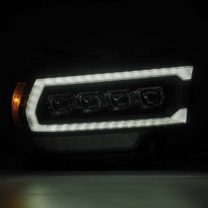 AlphaRex 880553 19-21 Ram 2500 NOVA LED Proj Headlights Plank Style Black w/Activ Light/Seq Signal/DRL