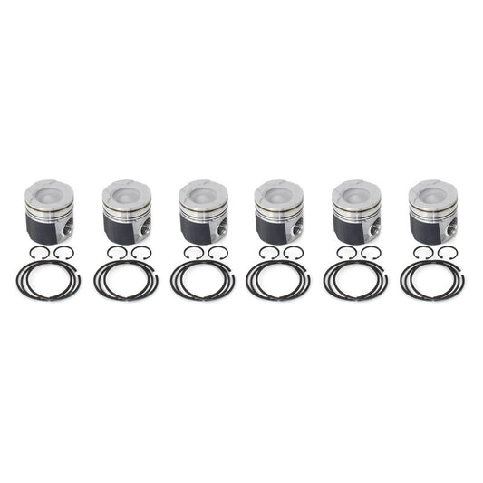 Industrial Injection Dodge 12V Mahle Piston .020 Oversized Coated Champ. Fly Cut Industrial Injection