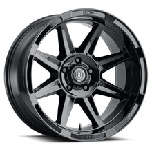 Load image into Gallery viewer, ICON Bandit 20x10 5x150 -24mm 4.5in BS 110.10mm Bore Gloss Black Wheel