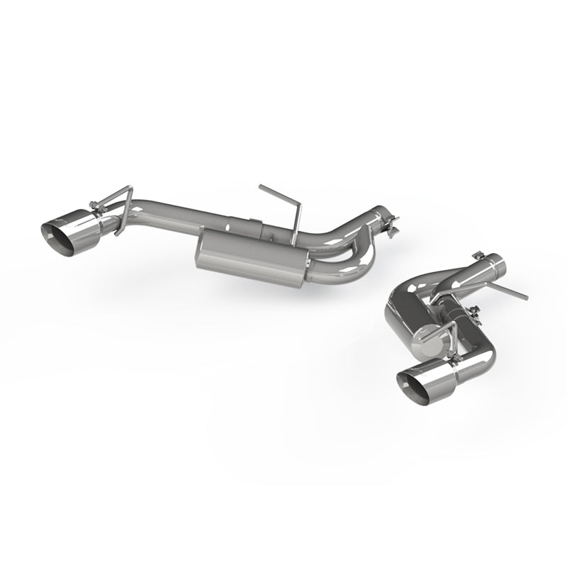 MBRP 16-19 Chevrolet Camaro 2.5in Aluminum Non NPP Axle Back Exhaust System - 4in Dual Wall Tips - eliteracefab.com