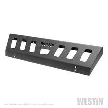 Load image into Gallery viewer, Westin 18-19 Jeep Wrangler JL Front Bumper Skid Plate - Textured Black - eliteracefab.com