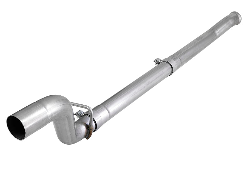 aFe MACH Force-Xp 2-1/2in 409 Stainless Steel Mid-Pipe w/Resonator Delete 18+ Jeep Wrangler JL 3.6L - eliteracefab.com