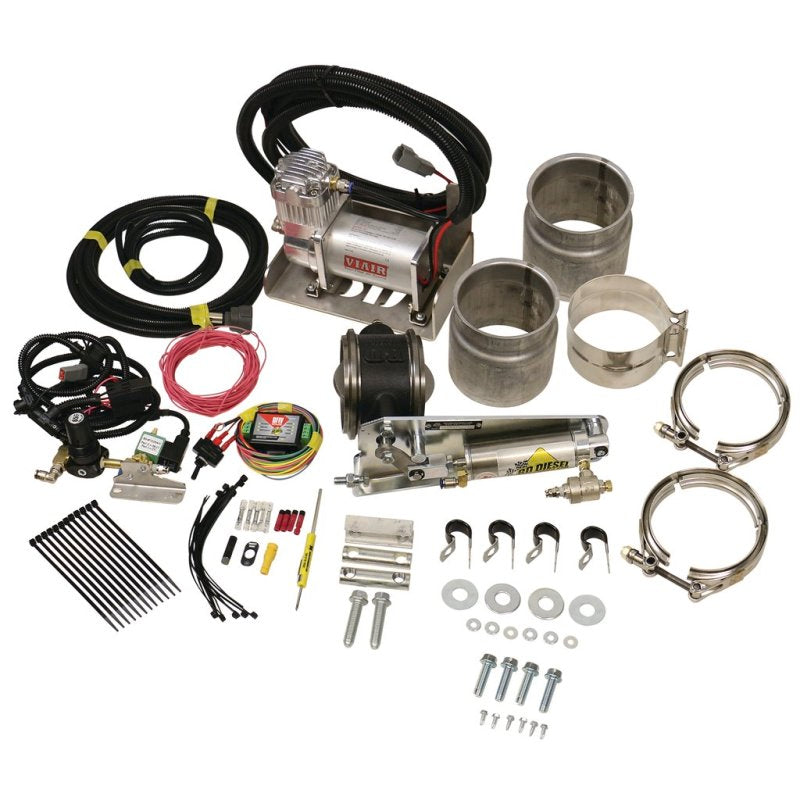 BD Diesel Exhaust Brake - Universal 5.0in c/w Air Compressor BD Diesel