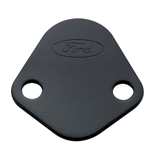 Ford Racing Fuel Pump Block Off Plate - Black 302-291